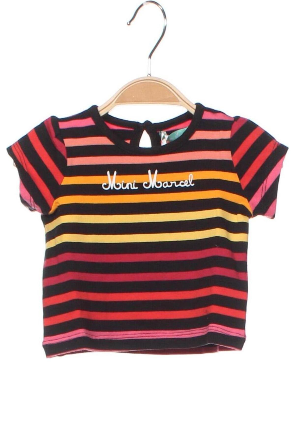 Детска тениска Mini Marcel, Размер 2-3m/ 56-62 см, Цвят Многоцветен, Цена 8,64 лв.