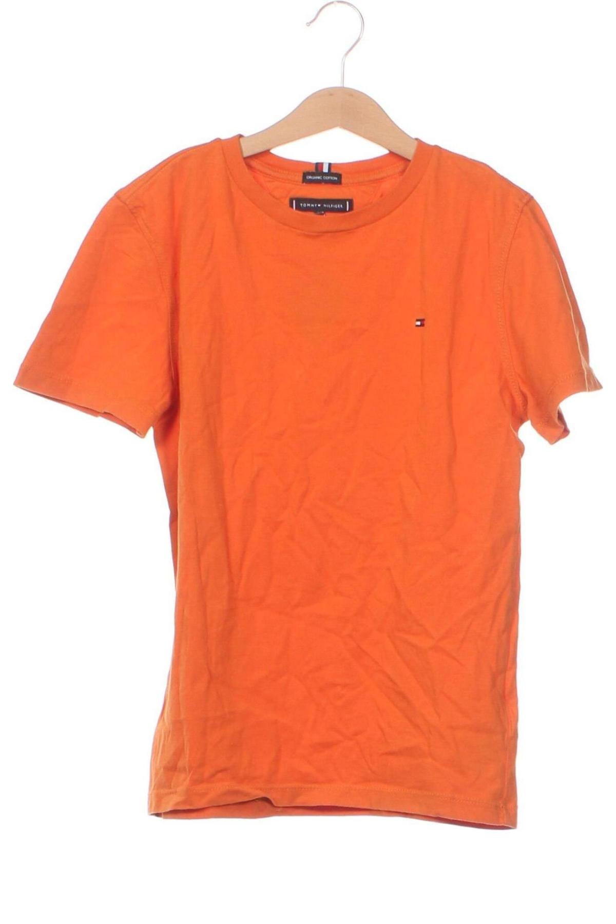 Tricou pentru copii Tommy Hilfiger, Mărime 11-12y/ 152-158 cm, Culoare Portocaliu, Preț 93,75 Lei