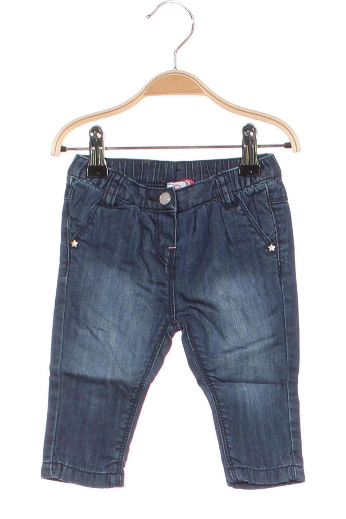 Dziecięce jeansy Chicco, Rozmiar 2-3m/ 56-62 cm, Kolor Niebieski, Cena 157,26 zł