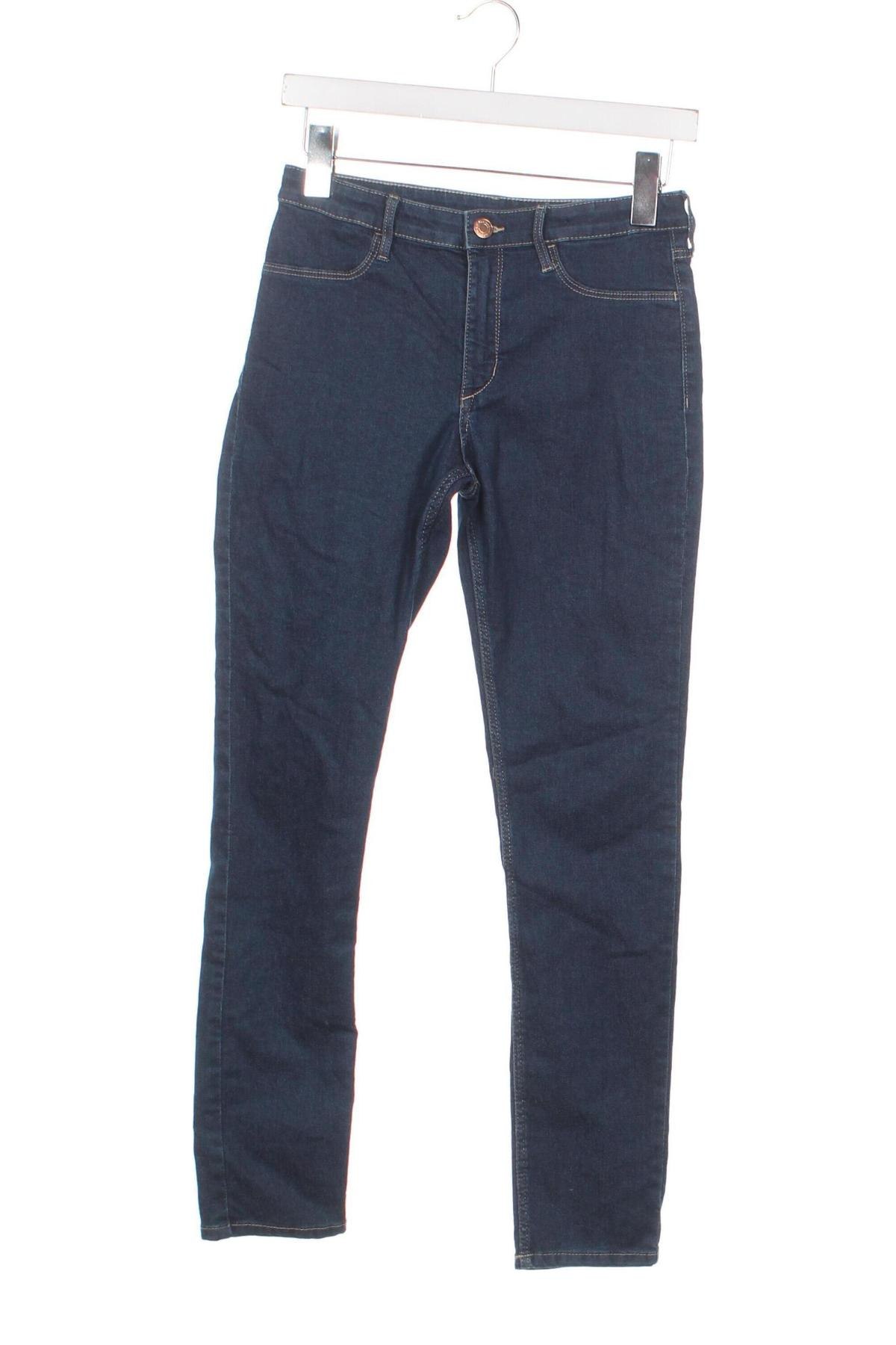 Dziecięce jeansy H&M, Rozmiar 11-12y/ 152-158 cm, Kolor Niebieski, Cena 18,30 zł