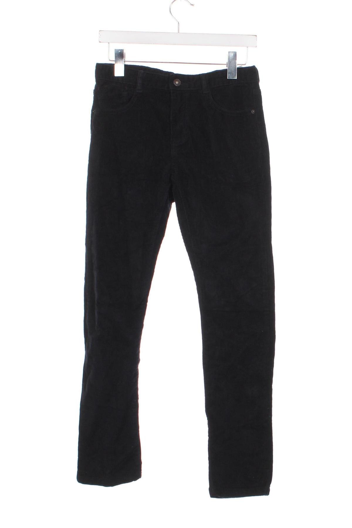 Pantaloni de catifea reiată, pentru copii Zara, Mărime 13-14y/ 164-168 cm, Culoare Albastru, Preț 16,84 Lei