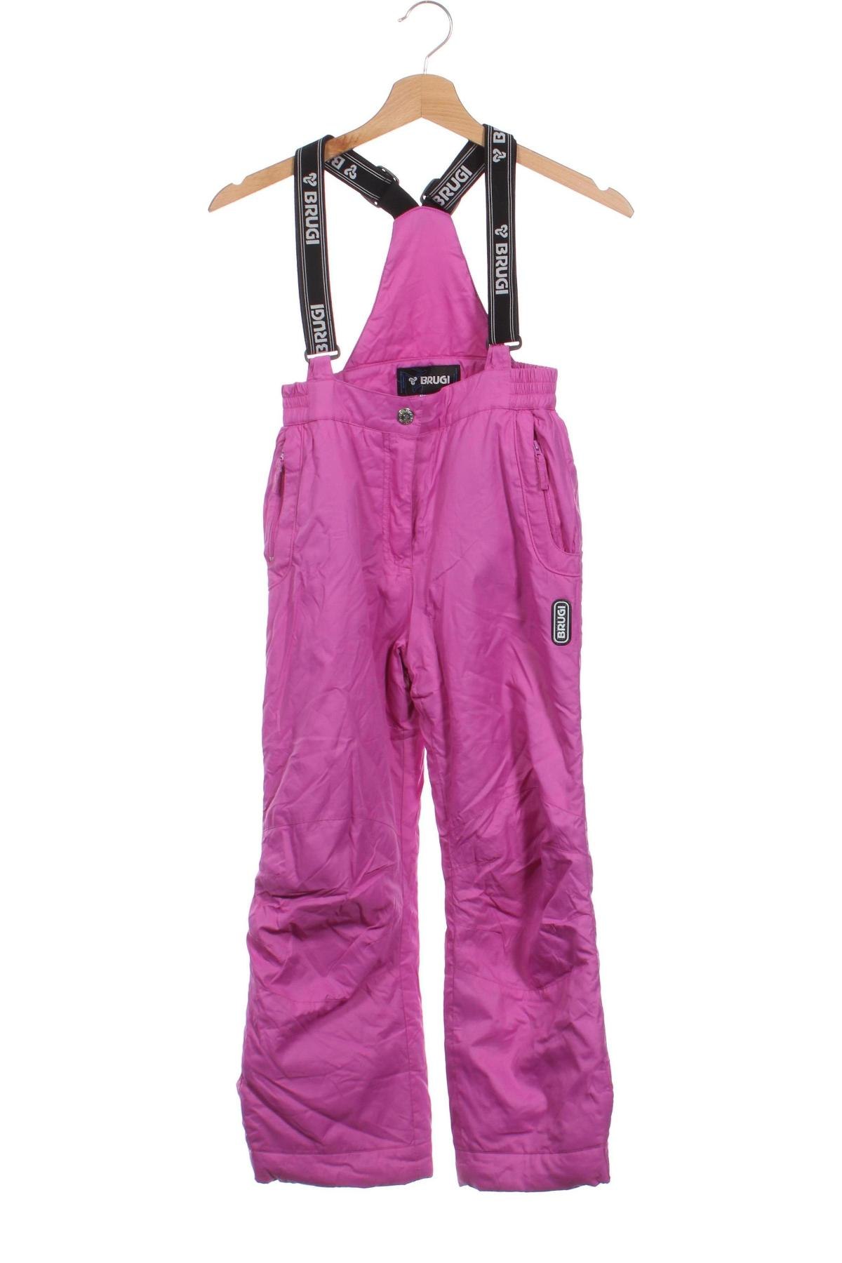 Kinderoverall für Wintersport Brugi, Größe 7-8y/ 128-134 cm, Farbe Lila, Preis € 22,27