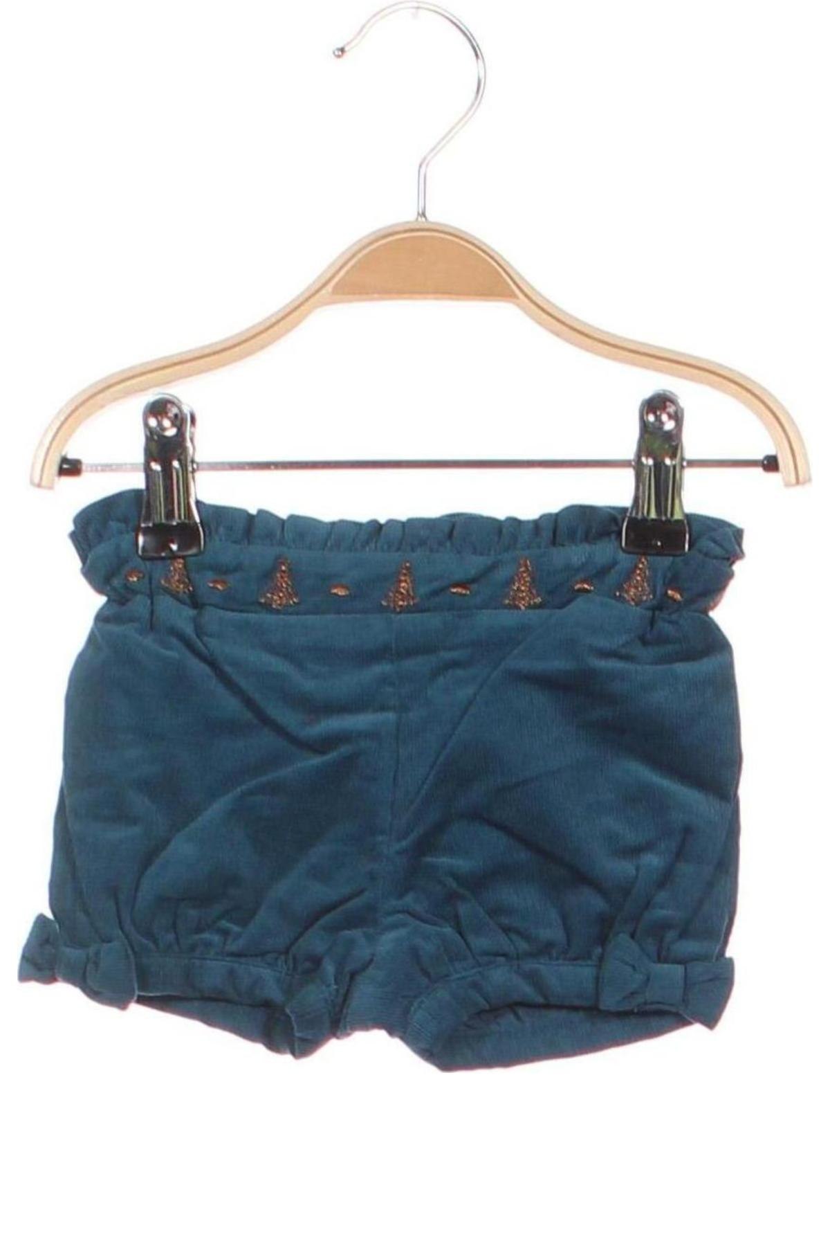 Dětské krátké kalhoty  Du Pareil Au Meme, Velikost 2-3m/ 56-62 cm, Barva Modrá, Cena  164,00 Kč