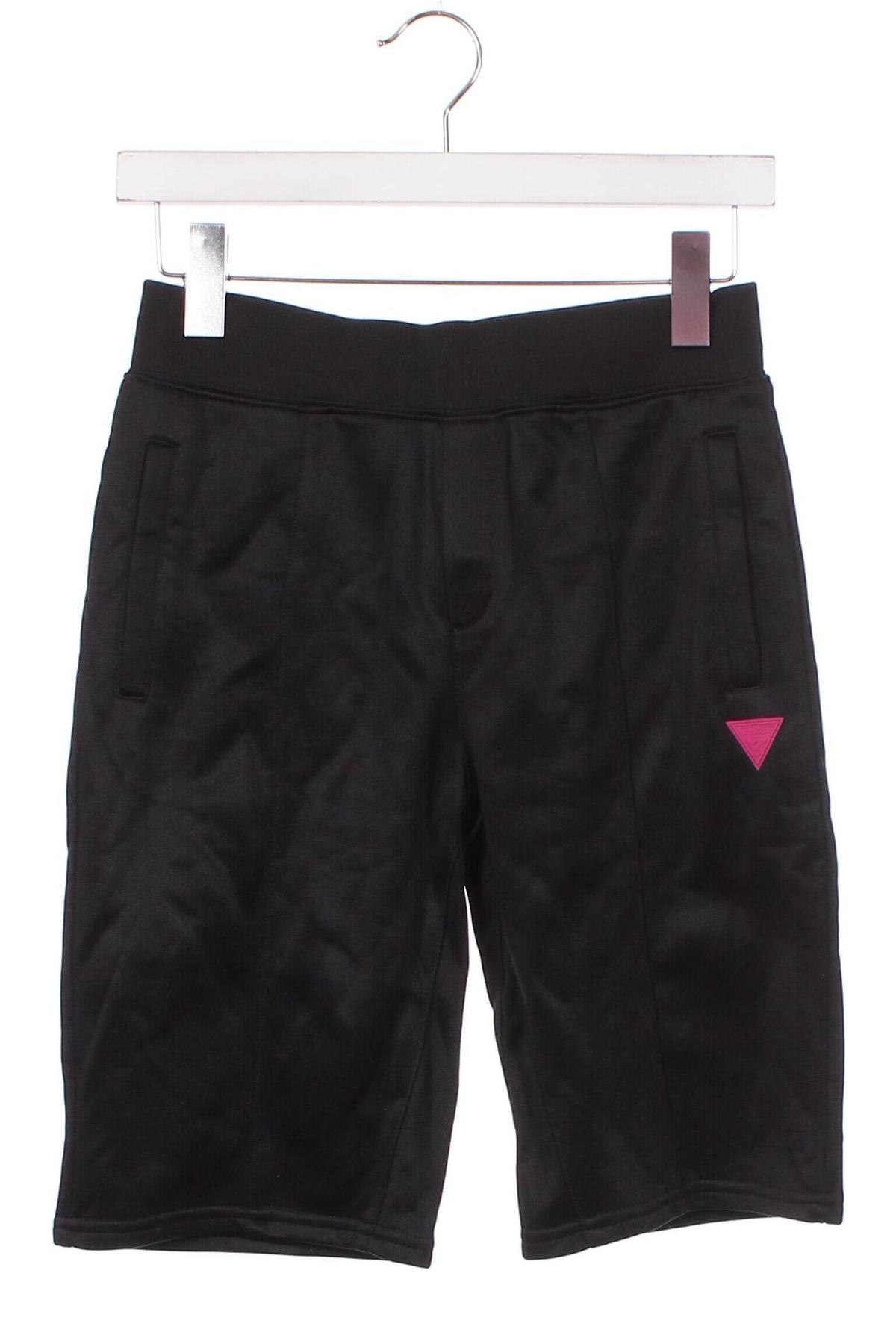 Детски къс панталон Guess, Размер 14-15y/ 168-170 см, Цвят Черен, Цена 89,00 лв.
