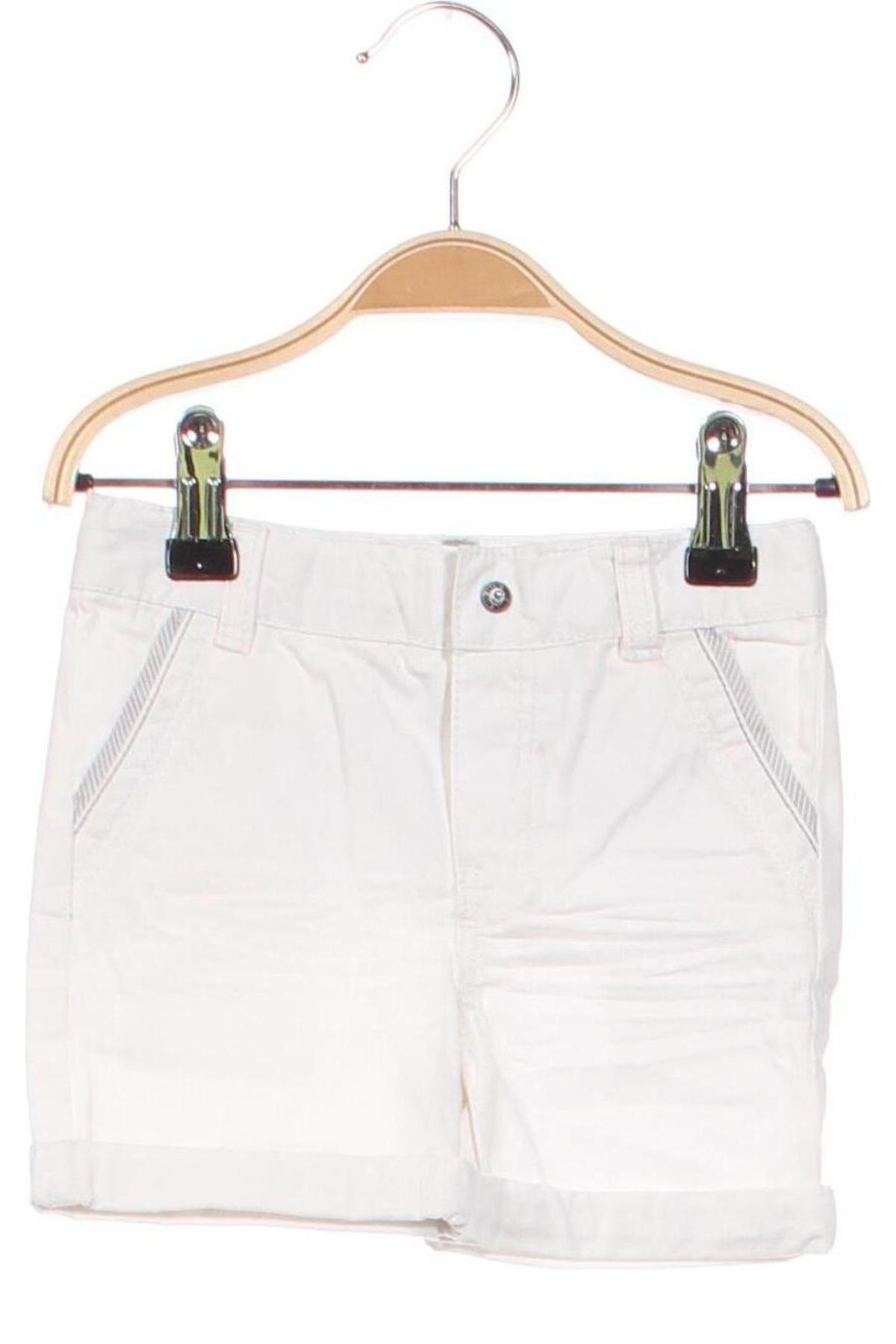 Παιδικό κοντό παντελόνι Obaibi, Μέγεθος 9-12m/ 74-80 εκ., Χρώμα Λευκό, Τιμή 6,28 €