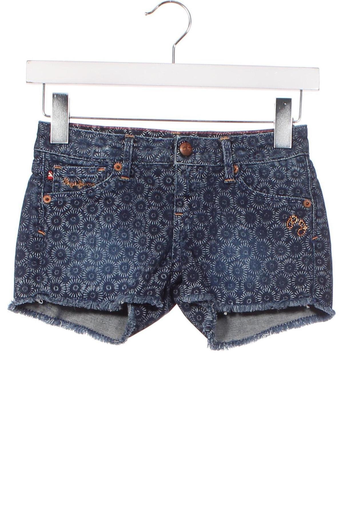 Dětské krátké kalhoty  Pepe Jeans, Velikost 7-8y/ 128-134 cm, Barva Modrá, Cena  467,00 Kč