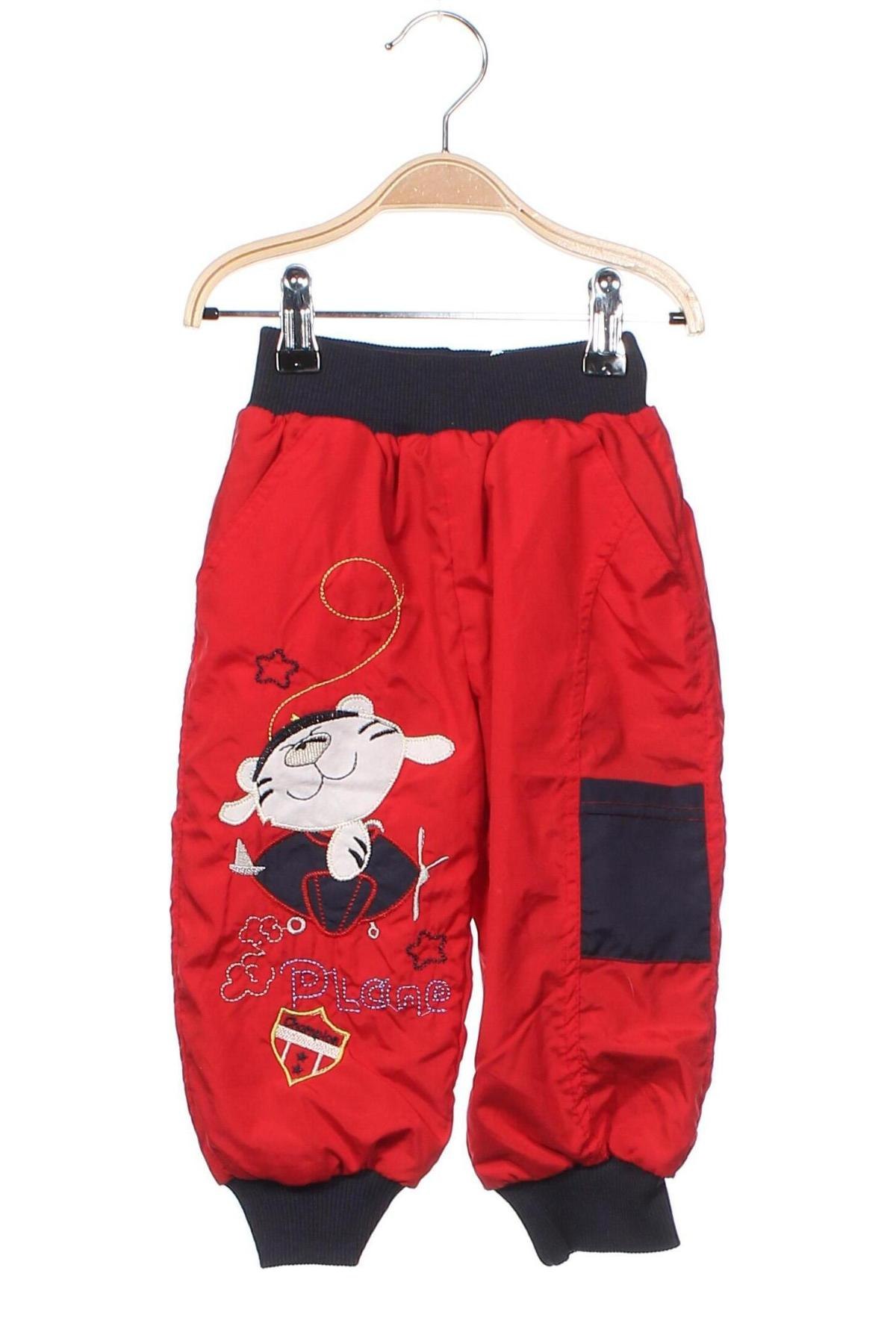 Детски панталон, Размер 18-24m/ 86-98 см, Цвят Червен, Цена 24,00 лв.