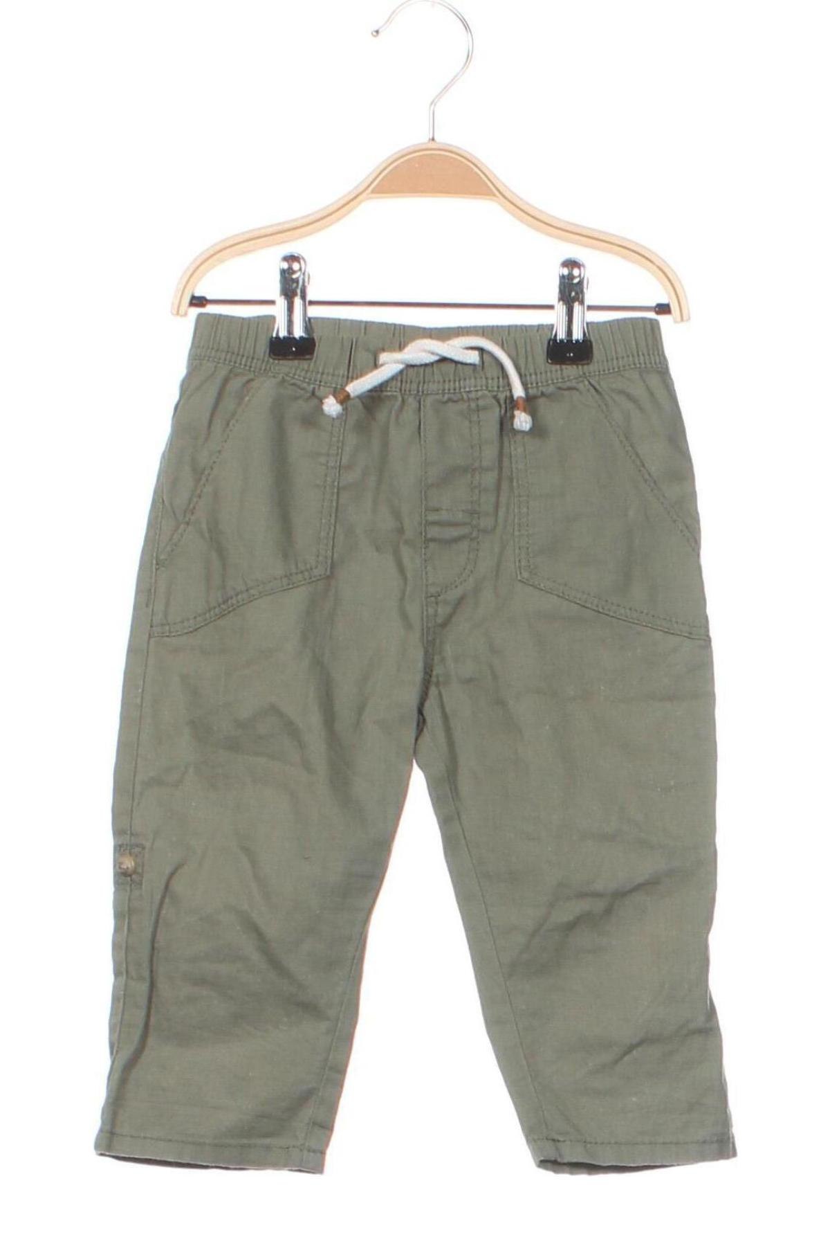 Detské nohavice  H&M, Veľkosť 12-18m/ 80-86 cm, Farba Zelená, Cena  6,17 €