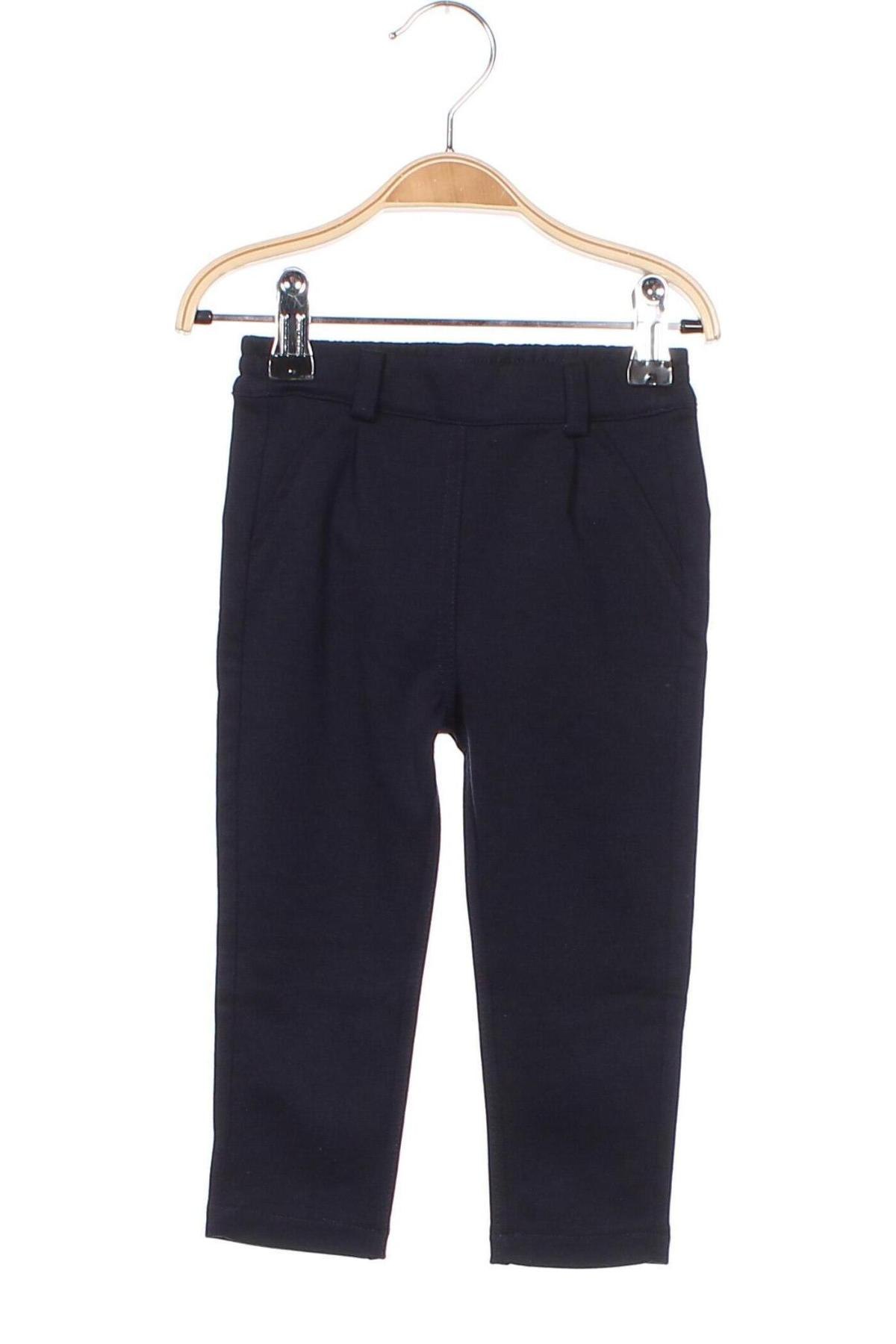 Pantaloni pentru copii S.Oliver, Mărime 9-12m/ 74-80 cm, Culoare Albastru, Preț 25,26 Lei