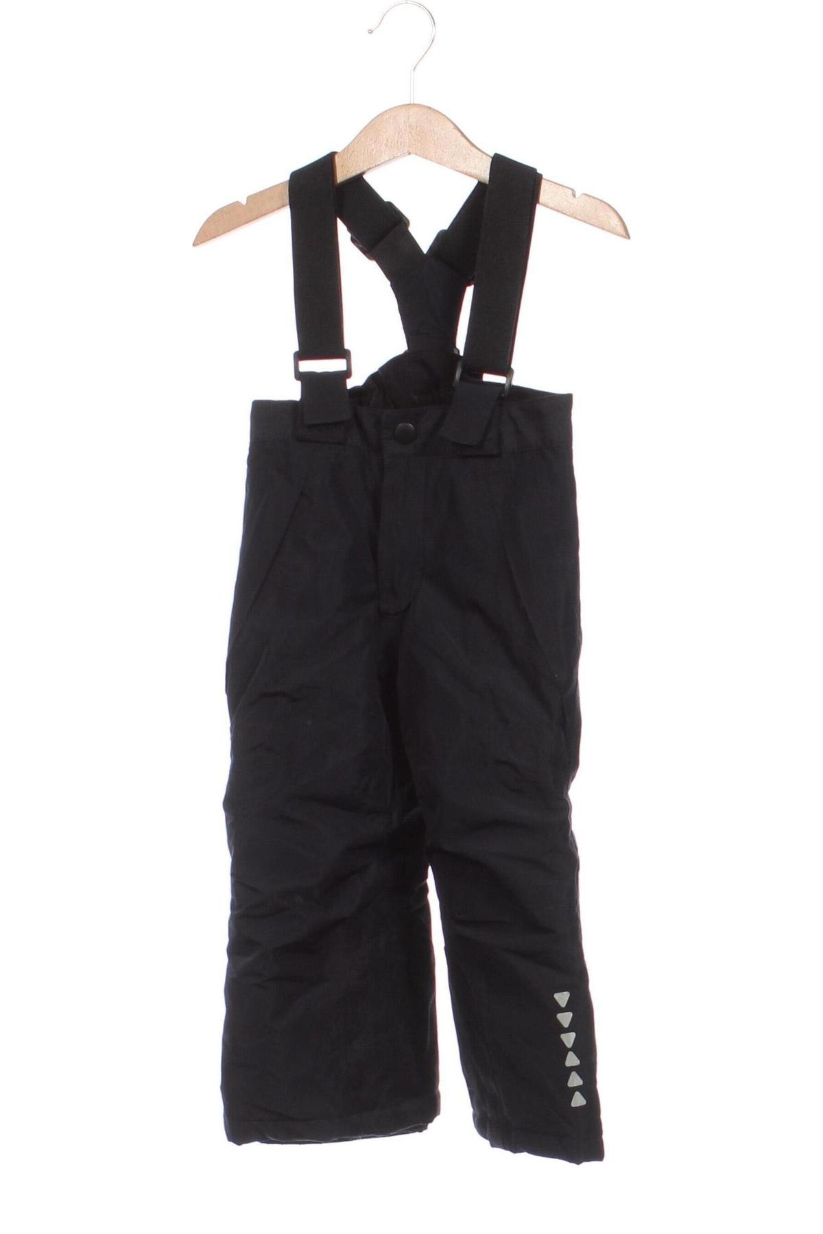 Παιδικό παντελόνι για χειμερινά σπορ Crivit, Μέγεθος 18-24m/ 86-98 εκ., Χρώμα Μαύρο, Τιμή 11,92 €