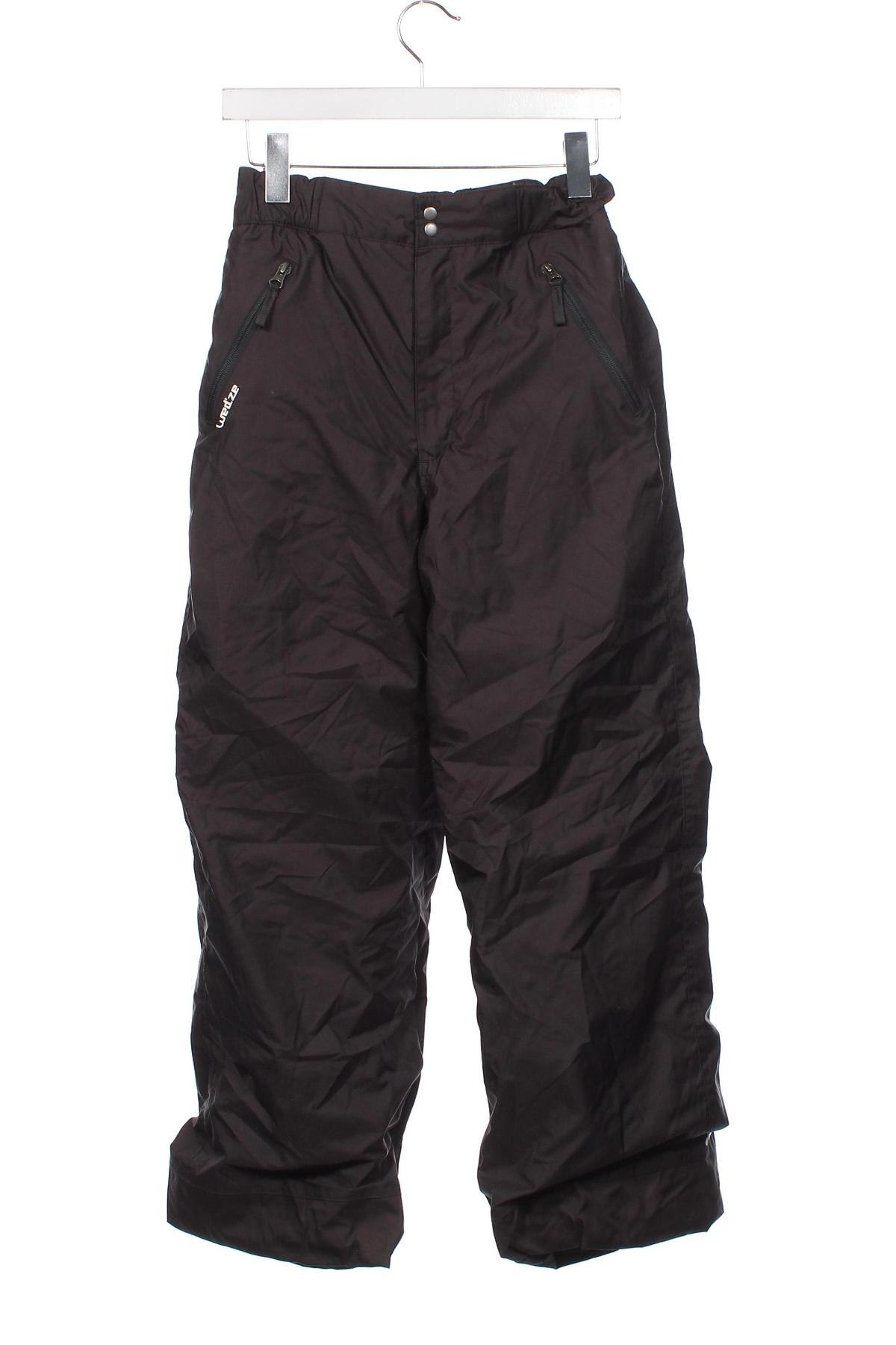 Pantaloni pentru copii pentru sporturi de iarnă Decathlon, Mărime 13-14y/ 164-168 cm, Culoare Negru, Preț 57,73 Lei