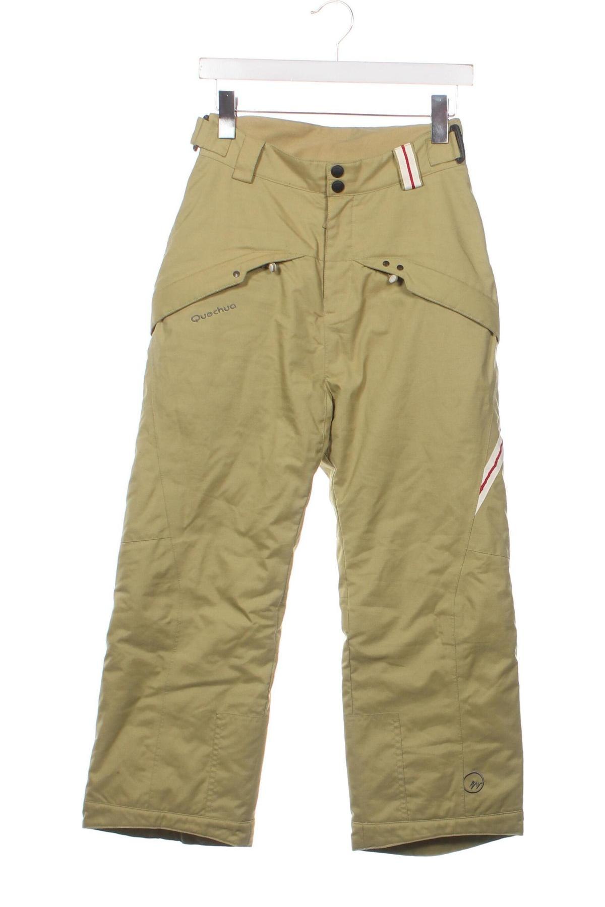 Dětské kalhoty pro zimní sporty  Quechua, Velikost 9-10y/ 140-146 cm, Barva Zelená, Cena  251,00 Kč