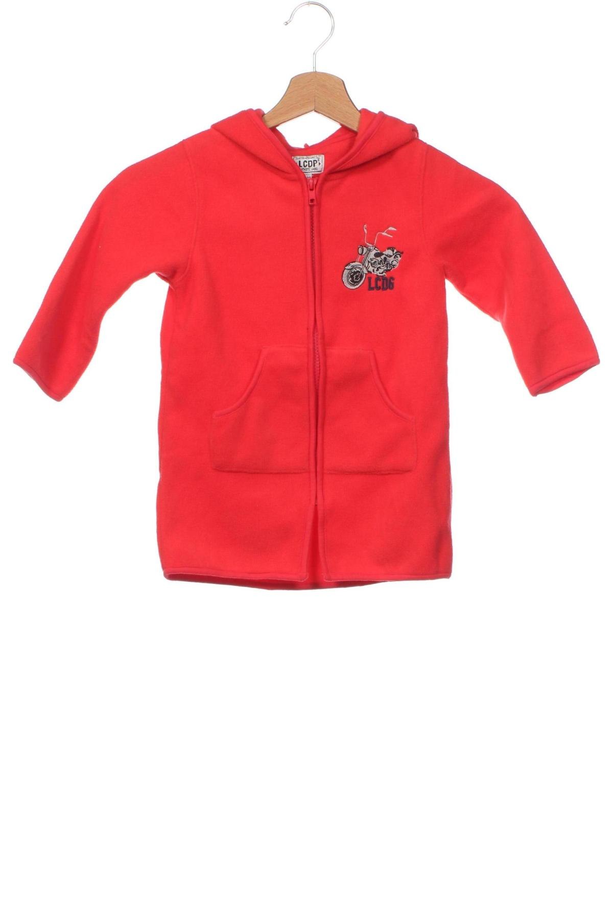 Kinder Fleece Sweatshirt La Compagnie des Petits, Größe 2-3y/ 98-104 cm, Farbe Rot, Preis € 30,41