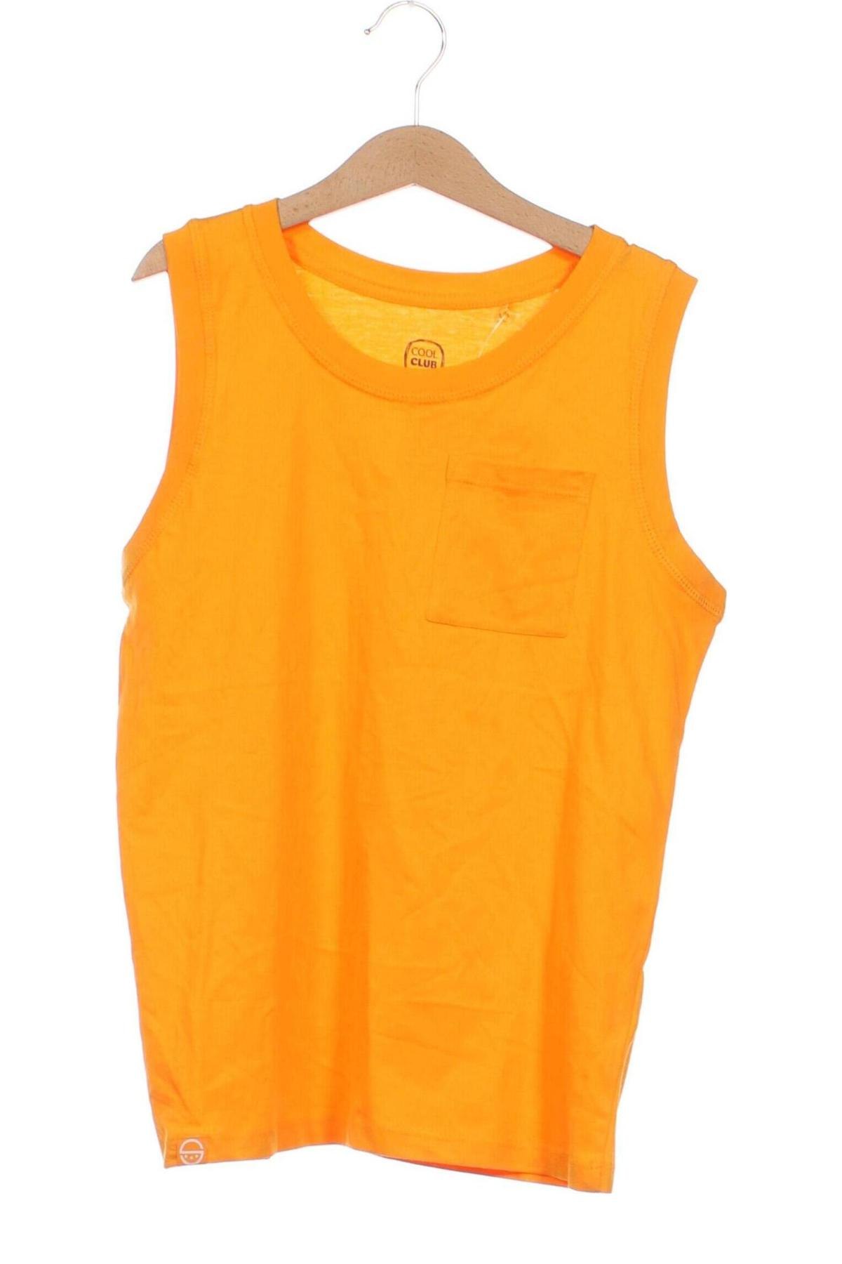 Μπλουζάκι αμάνικο παιδικό Coolclub, Μέγεθος 8-9y/ 134-140 εκ., Χρώμα Κίτρινο, Τιμή 4,38 €