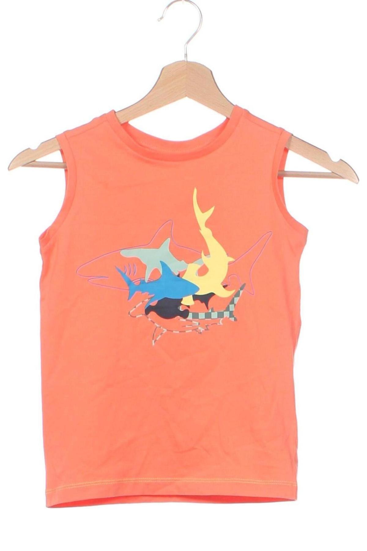 Μπλουζάκι αμάνικο παιδικό S.Oliver, Μέγεθος 5-6y/ 116-122 εκ., Χρώμα Πορτοκαλί, Τιμή 14,95 €