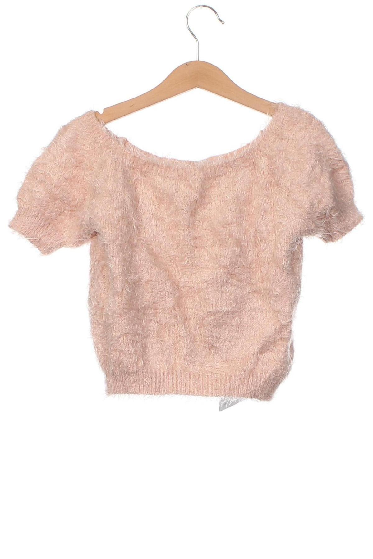 Детски пуловер, Размер 7-8y/ 128-134 см, Цвят Розов, Цена 9,12 лв.