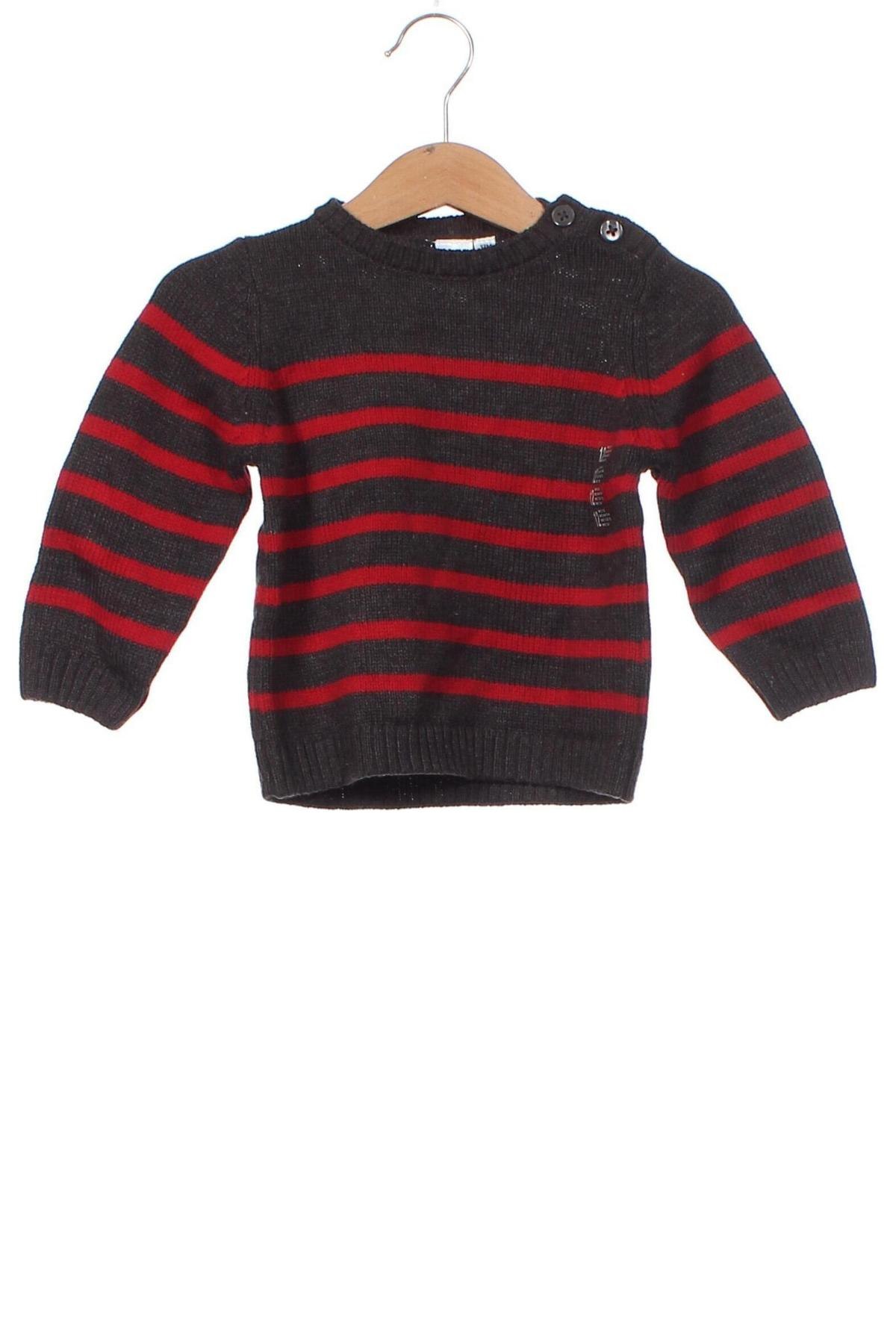 Детски пуловер Grain De Ble, Размер 9-12m/ 74-80 см, Цвят Многоцветен, Цена 24,19 лв.