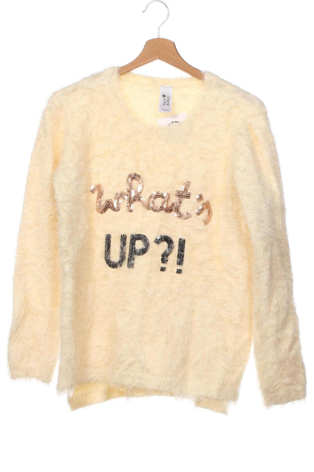 Детски пуловер Here+There, Размер 15-18y/ 170-176 см, Цвят Екрю, Цена 8,70 лв.