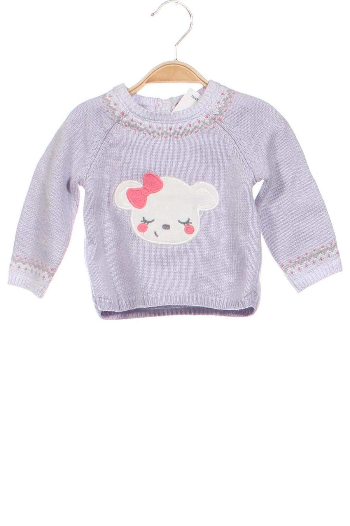 Kinderpullover Sergent Major, Größe 3-6m/ 62-68 cm, Farbe Lila, Preis 27,84 €