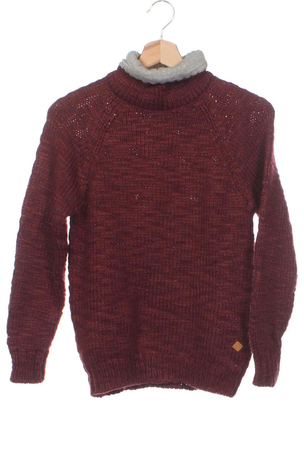 Детски пуловер Zara, Размер 8-9y/ 134-140 см, Цвят Червен, Цена 17,55 лв.