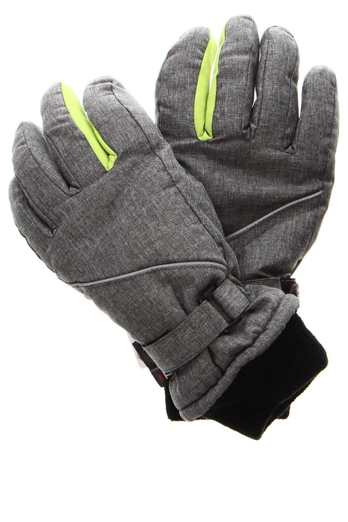 Kinder-Handschuhe für Wintersport Yigga, Farbe Grau, Preis € 19,48