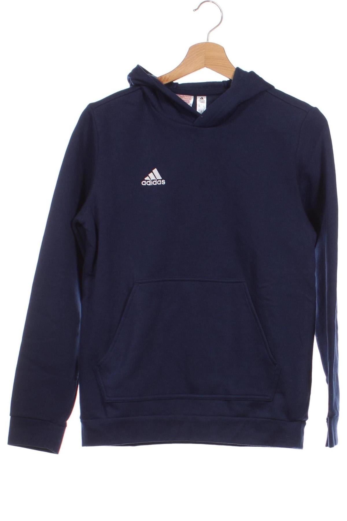 Gyerek sweatshirt Adidas, Méret 13-14y / 164-168 cm, Szín Kék, Ár 14 023 Ft
