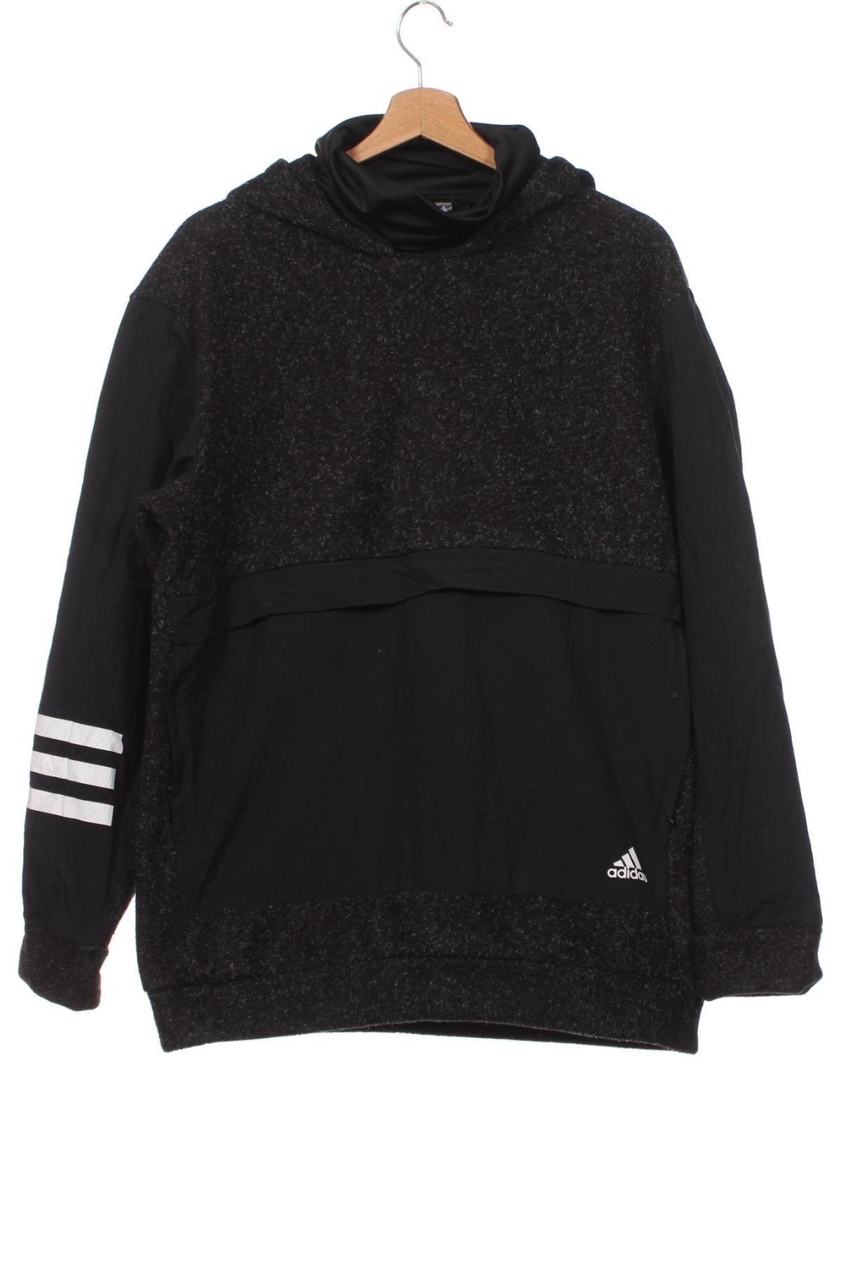 Παιδικό φούτερ Adidas, Μέγεθος 15-18y/ 170-176 εκ., Χρώμα Μαύρο, Τιμή 19,49 €