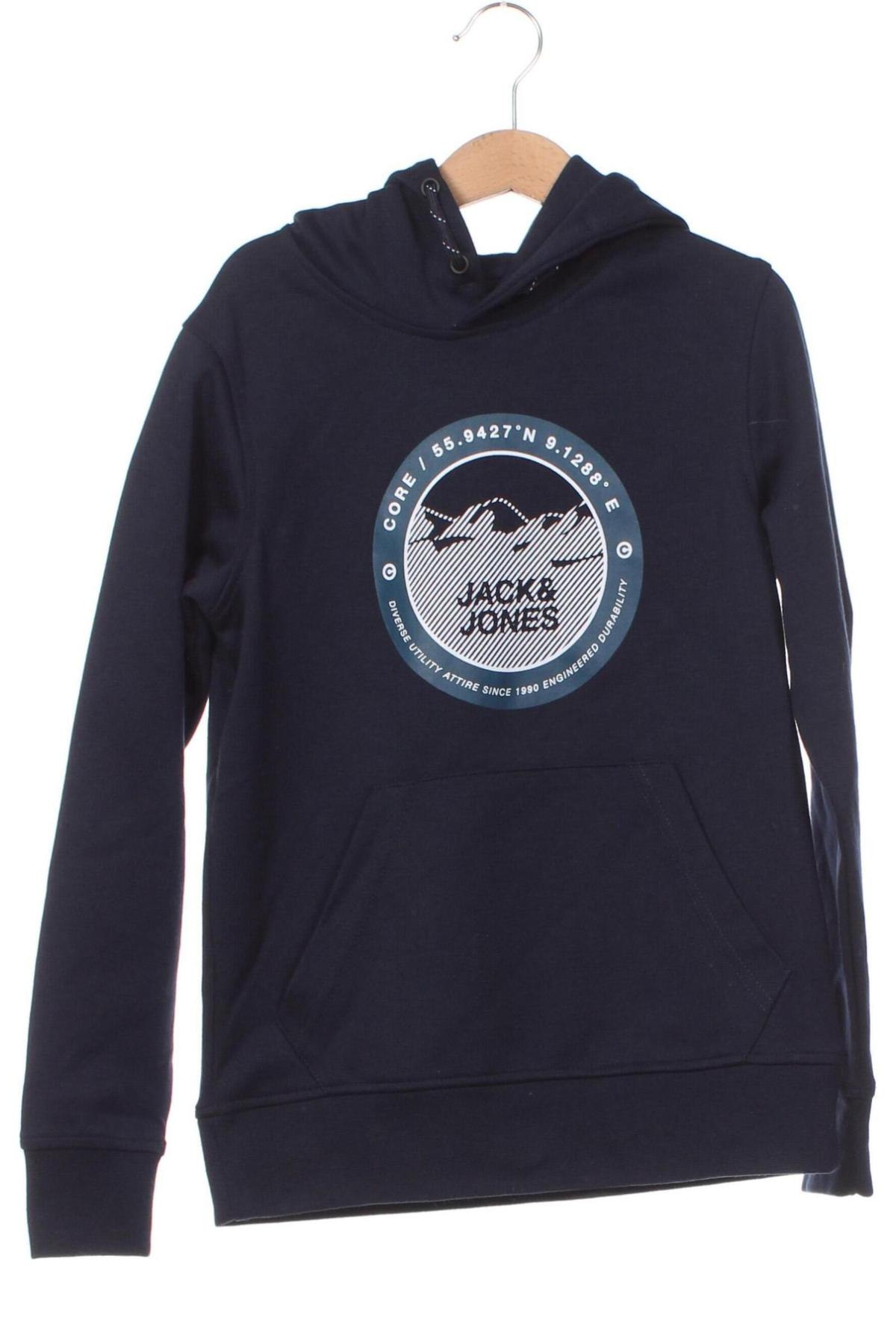 Gyerek sweatshirt Jack & Jones, Méret 8-9y / 134-140 cm, Szín Kék, Ár 8 169 Ft