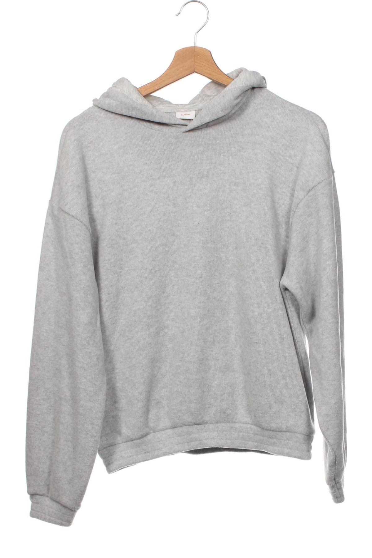Kinder Sweatshirts S.Oliver, Größe 13-14y/ 164-168 cm, Farbe Grau, Preis 5,70 €