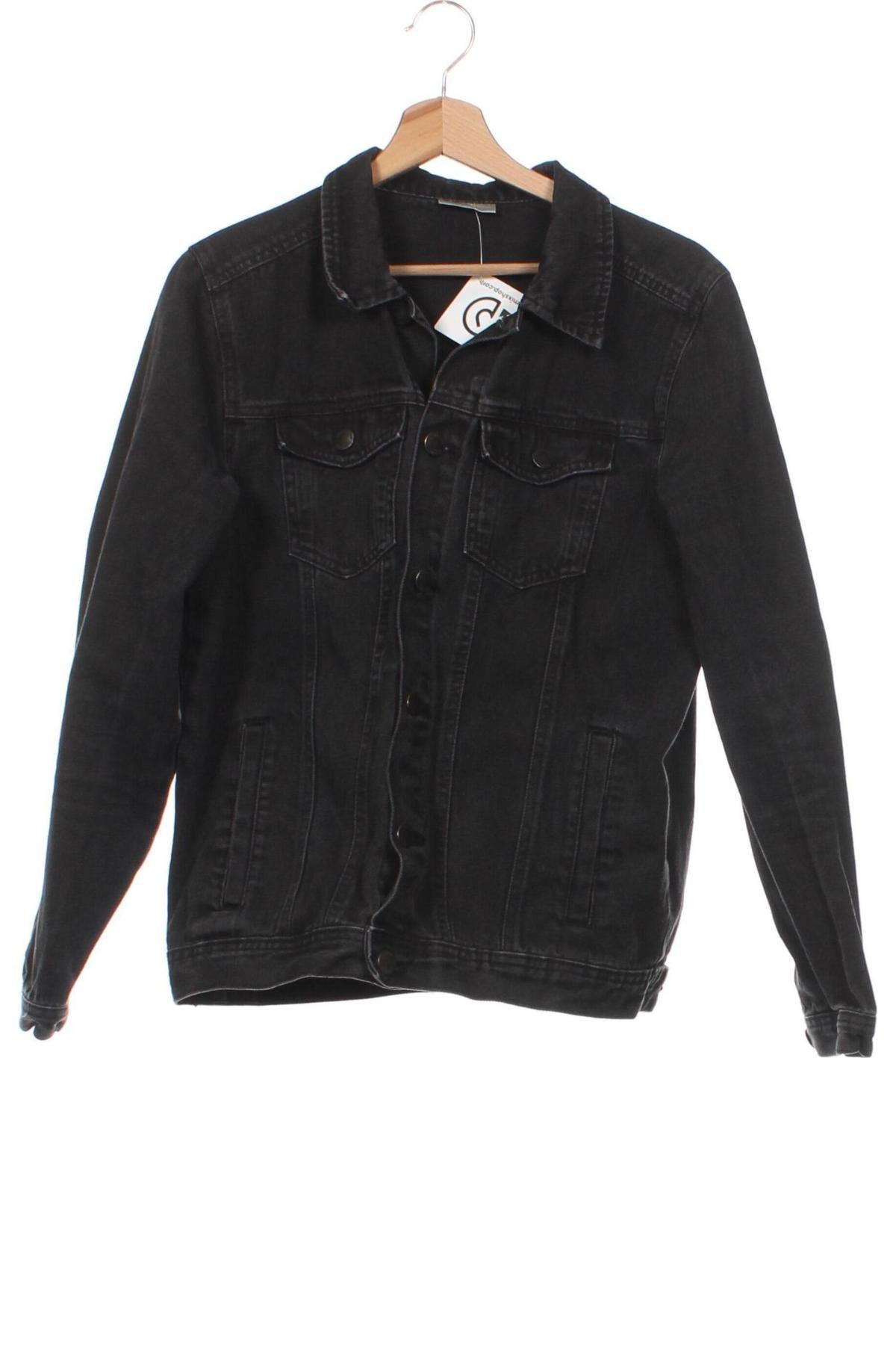 Detská džínsová bunda , Veľkosť 14-15y/ 168-170 cm, Farba Sivá, Cena  18,93 €