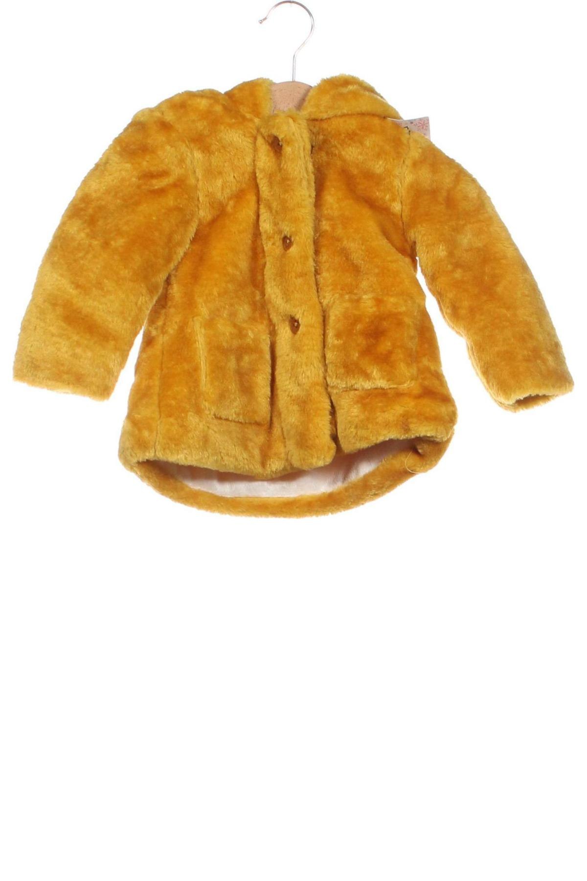 Palton pentru copii Daisy, Mărime 6-9m/ 68-74 cm, Culoare Galben, Preț 101,84 Lei