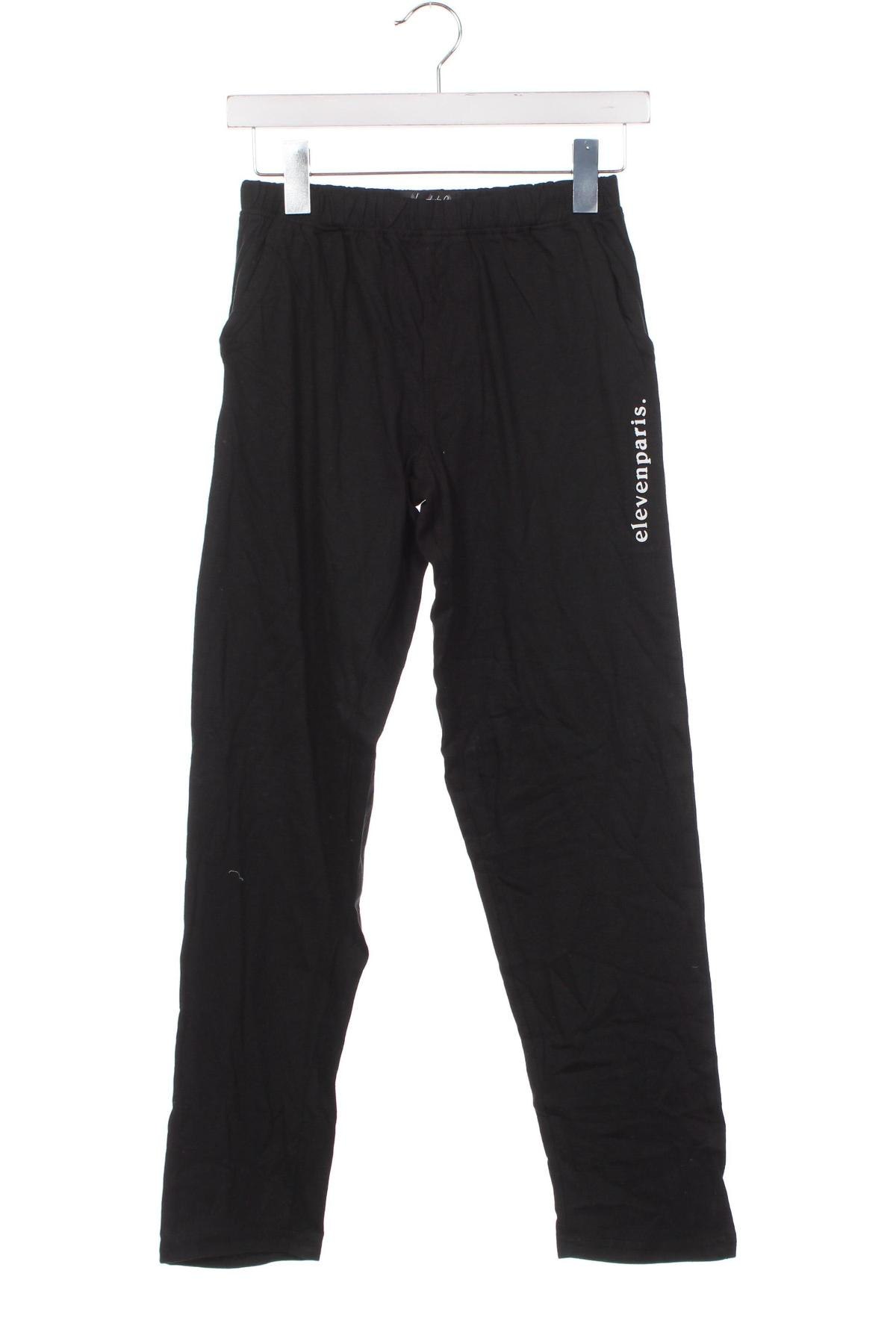 Pantaloni de trening, pentru copii Eleven Paris, Mărime 11-12y/ 152-158 cm, Culoare Negru, Preț 194,74 Lei