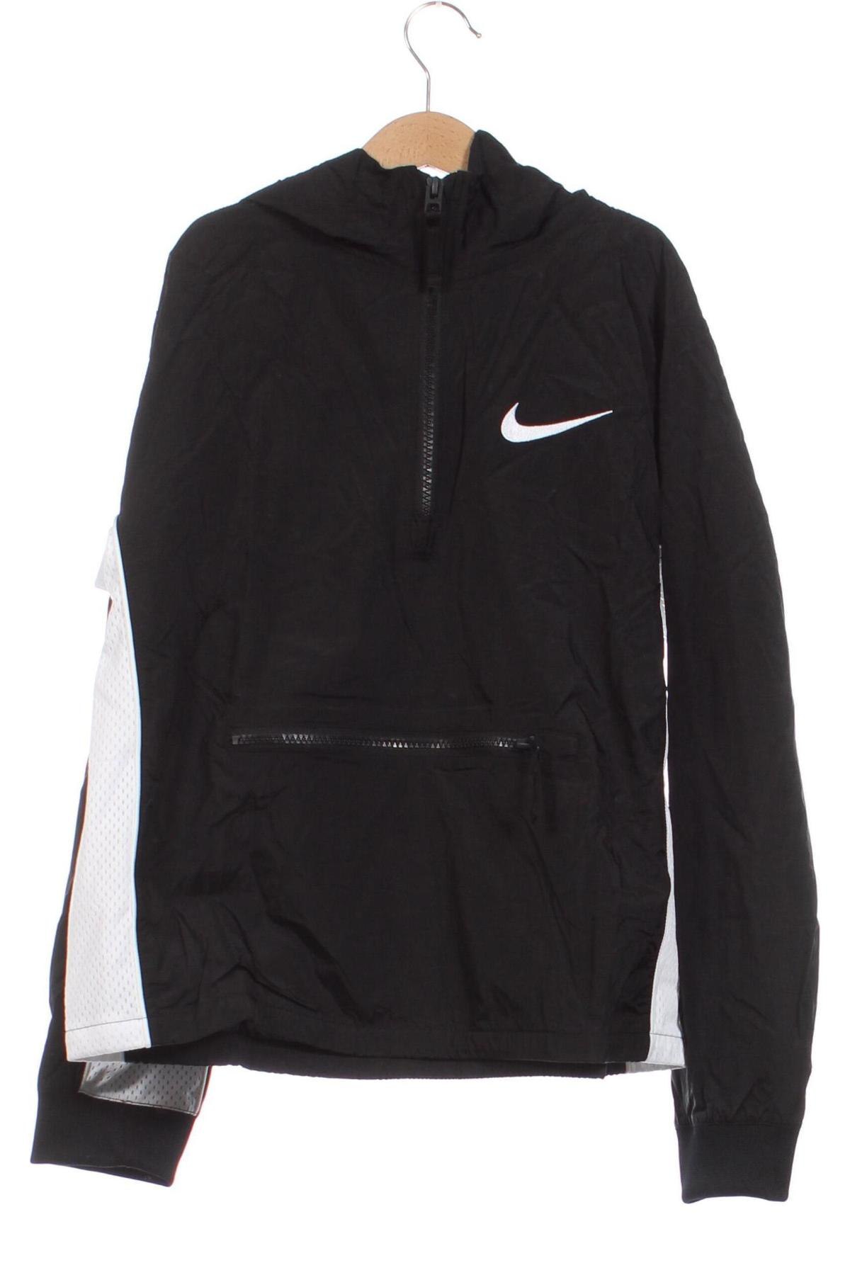 Παιδικό αθλητικό μπουφάν Nike, Μέγεθος 10-11y/ 146-152 εκ., Χρώμα Μαύρο, Τιμή 78,91 €