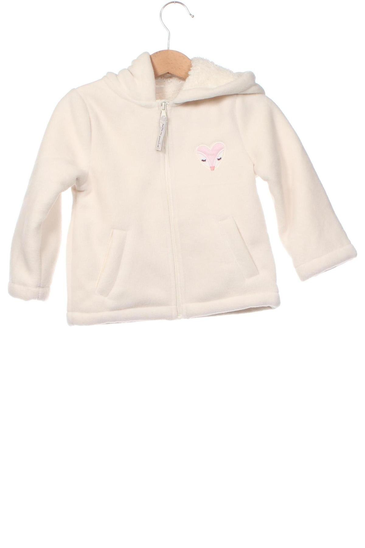 Kinderjacke Du Pareil Au Meme, Größe 18-24m/ 86-98 cm, Farbe Ecru, Preis 20,65 €