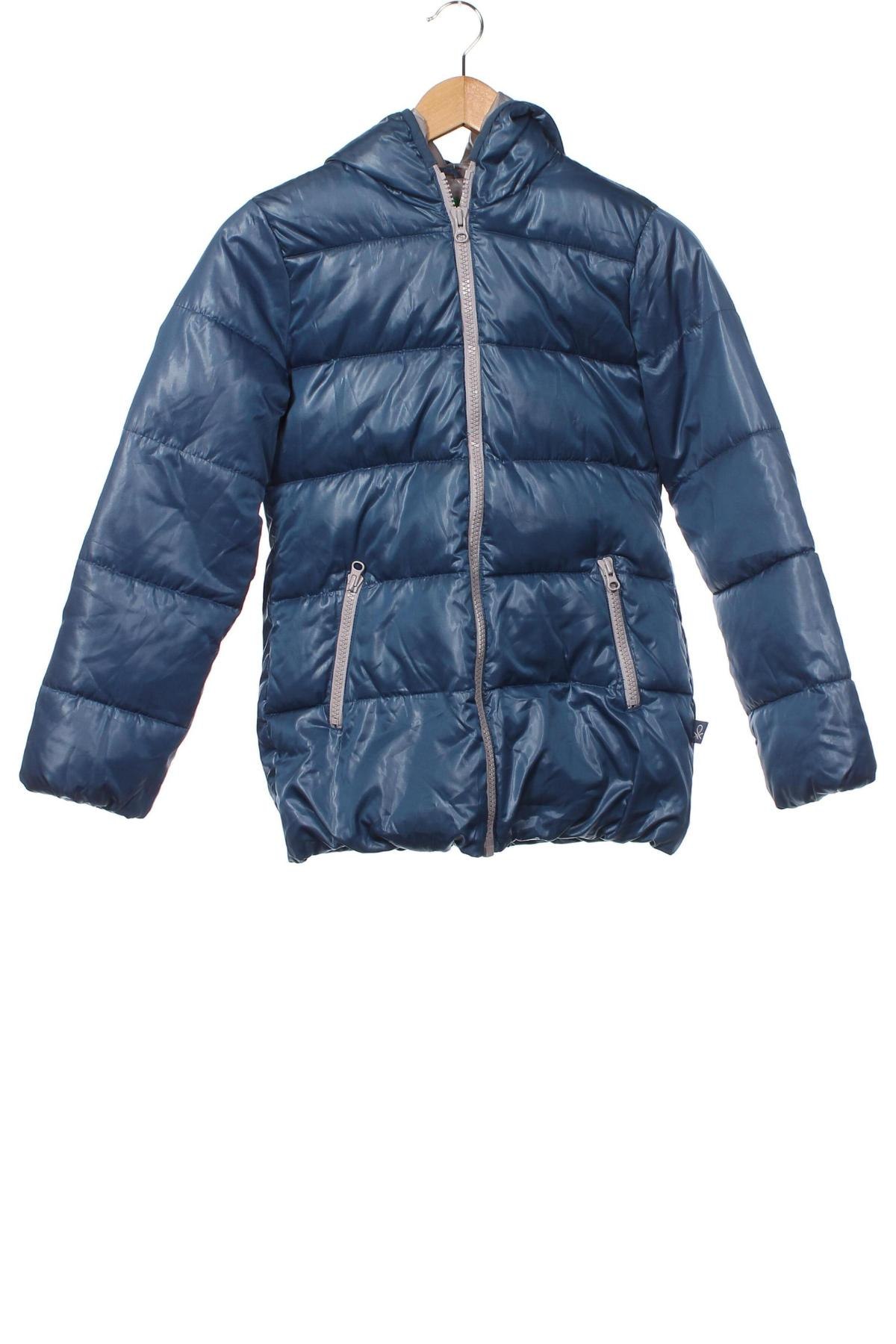 Kinderjacke United Colors Of Benetton, Größe 10-11y/ 146-152 cm, Farbe Blau, Preis 12,36 €