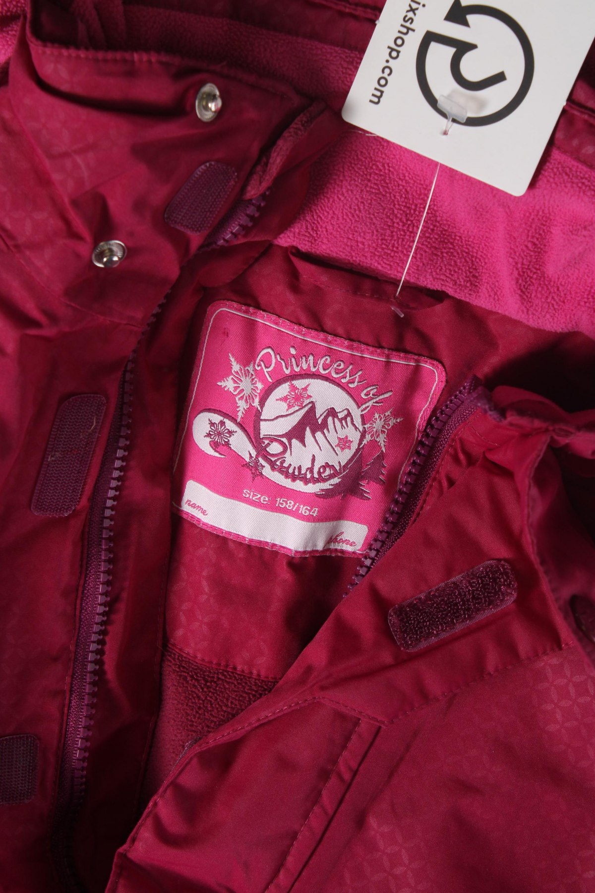 Dětská bunda pro zimní sporty , Velikost 12-13y/ 158-164 cm, Barva Růžová, Cena  230,00 Kč