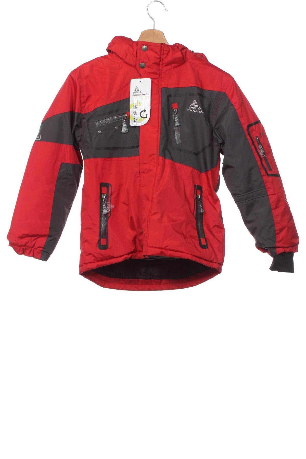 Kinderjacke für Wintersport Peak Mountain, Größe 8-9y/ 134-140 cm, Farbe Rot, Preis € 52,59