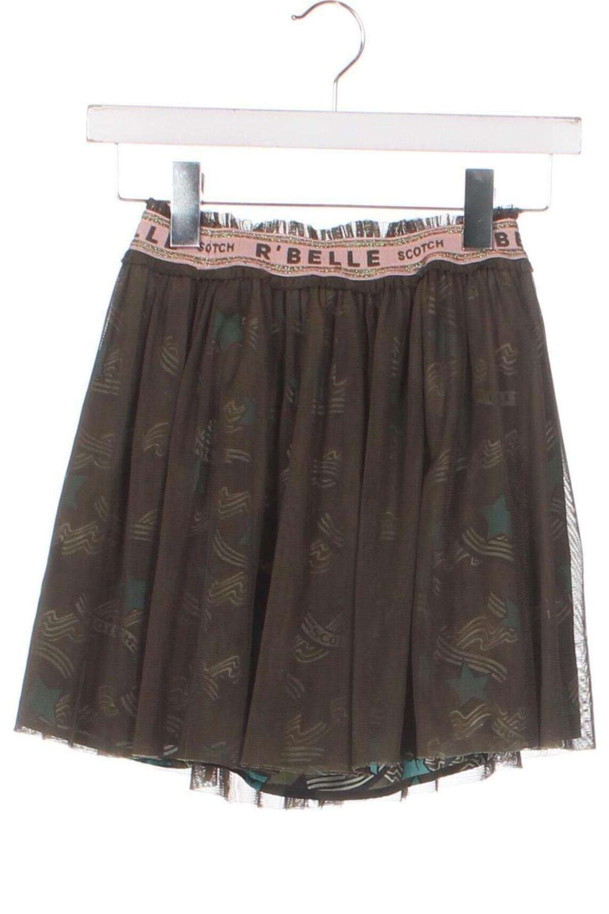 Kožená sukňa  Scotch R'belle, Veľkosť 9-10y/ 140-146 cm, Farba Zelená, Cena  9,36 €