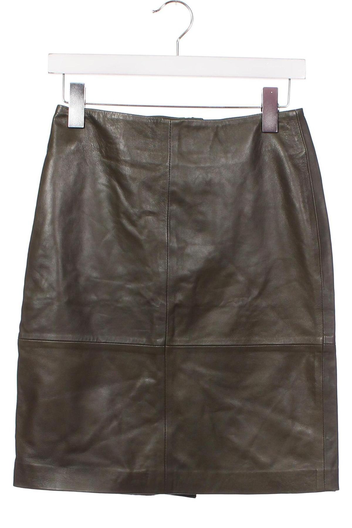 Kožená sukňa  Soaked In Luxury, Veľkosť XS, Farba Zelená, Cena  120,62 €