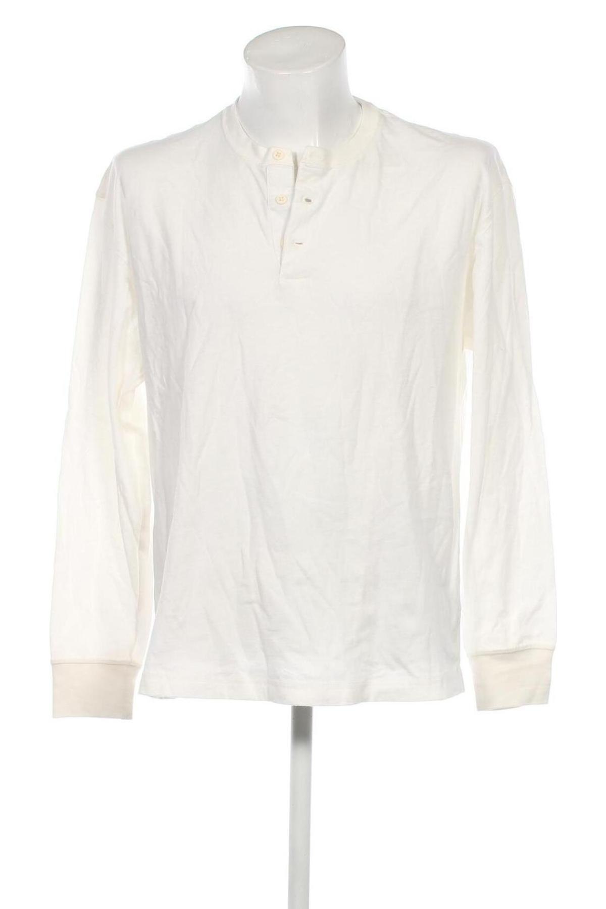 Мъжка блуза Abercrombie & Fitch, Размер L, Цвят Екрю, Цена 73,44 лв.
