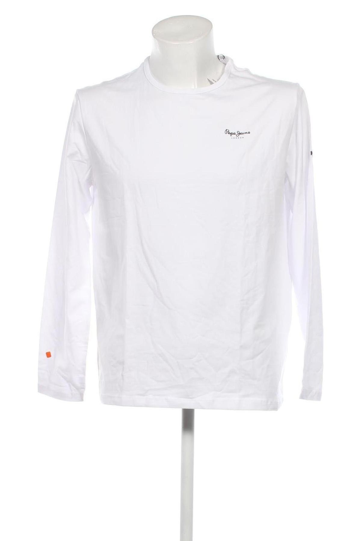 Męska bluzka Pepe Jeans, Rozmiar XL, Kolor Biały, Cena 271,88 zł