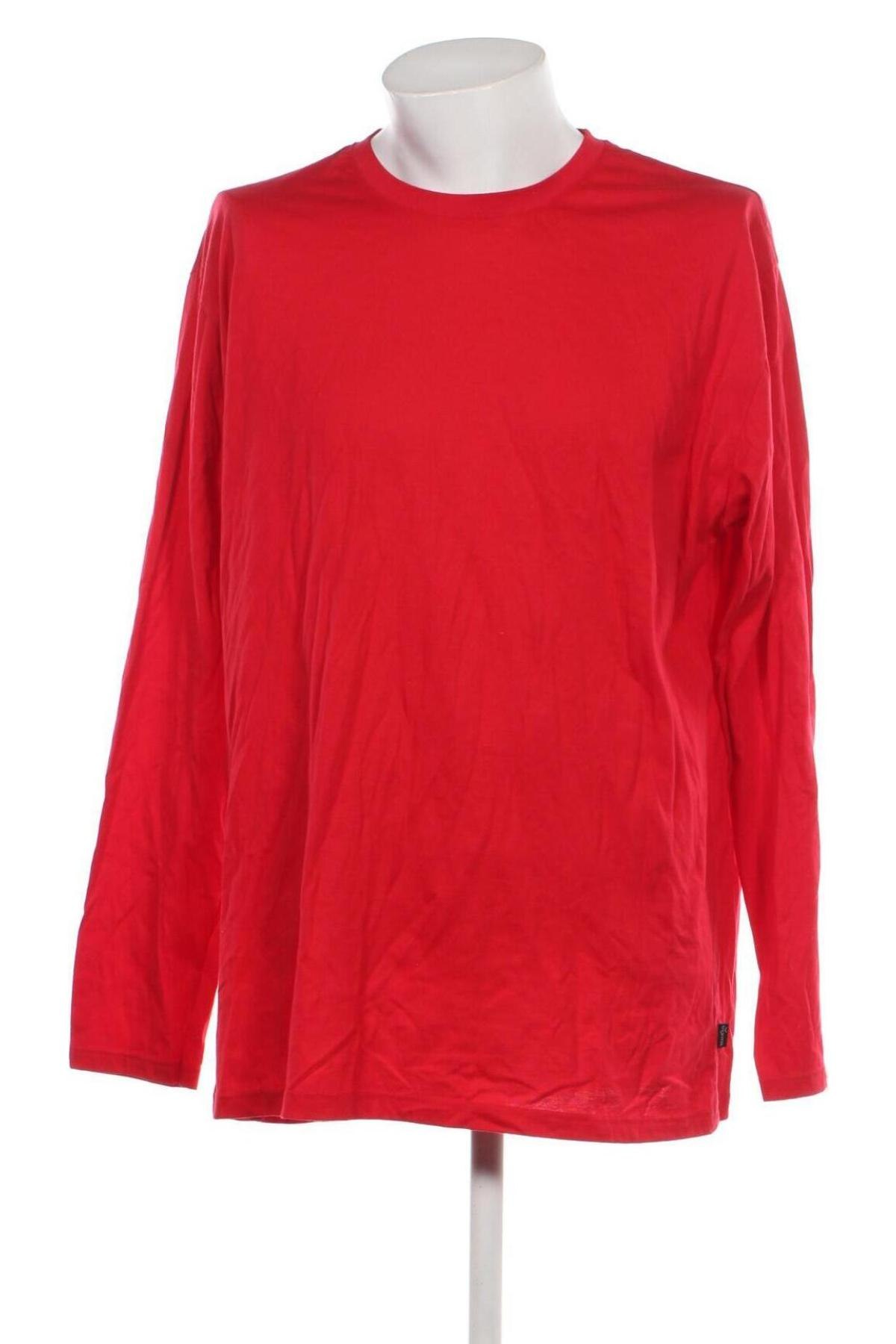 Мъжка блуза Trigema, Размер XXL, Цвят Червен, Цена 26,52 лв.