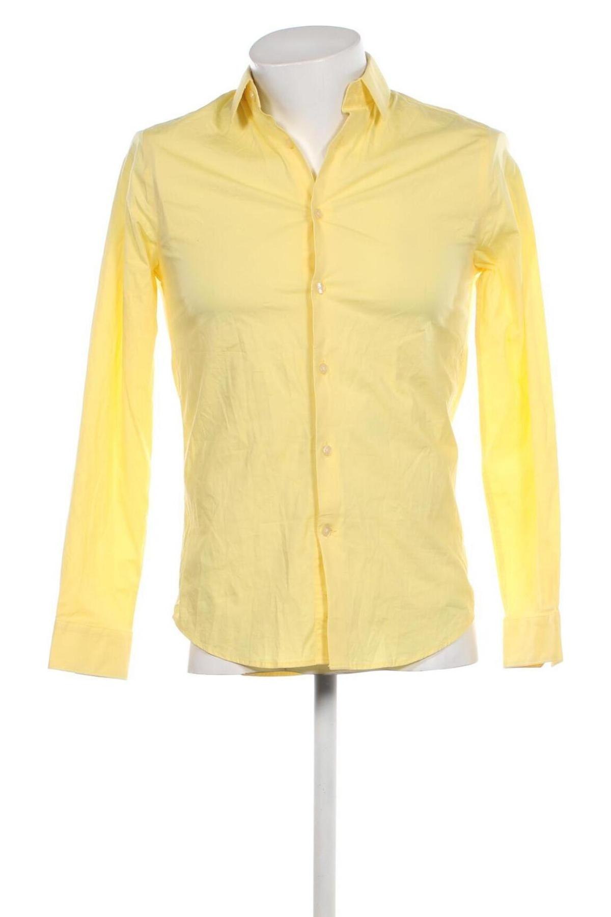 Мъжка риза, Размер S, Цвят Жълт, Цена 29,00 лв.