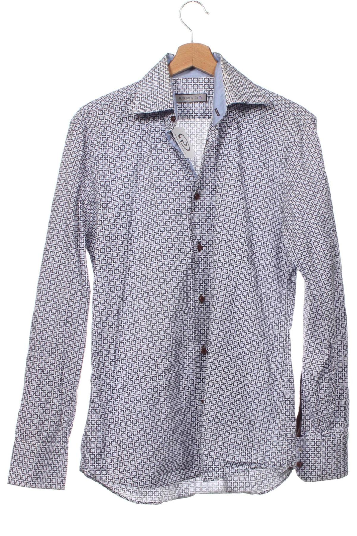 Ανδρικό πουκάμισο Blue Industry, Μέγεθος S, Χρώμα Πολύχρωμο, Τιμή 27,62 €