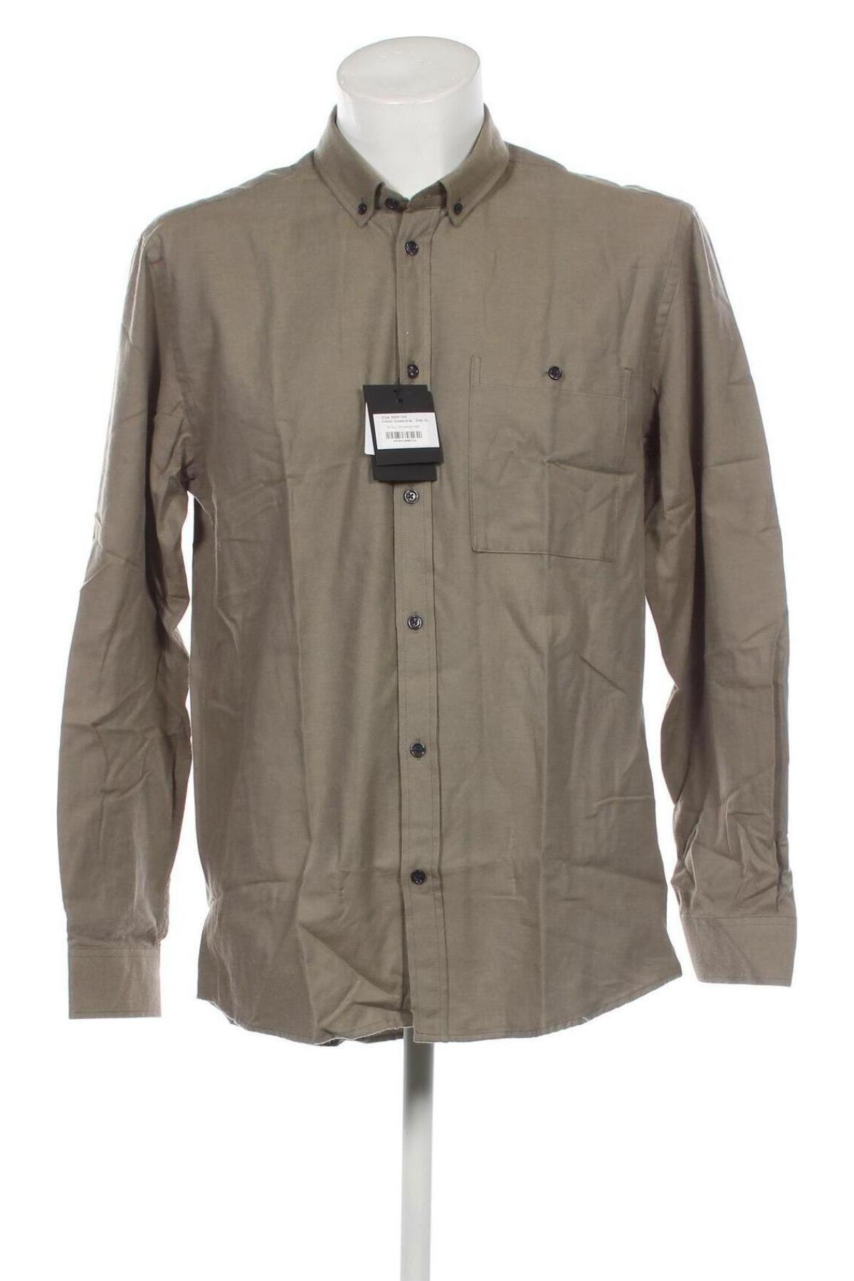 Herrenhemd Bruuns Bazaar, Größe XL, Farbe Grün, Preis 60,31 €