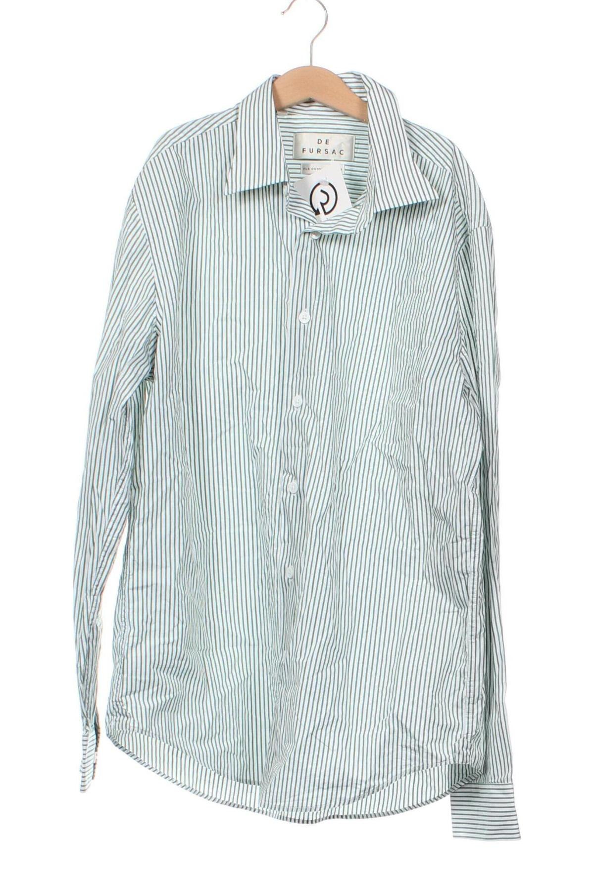 Мъжка риза De Fursac, Размер L, Цвят Многоцветен, Цена 83,00 лв.