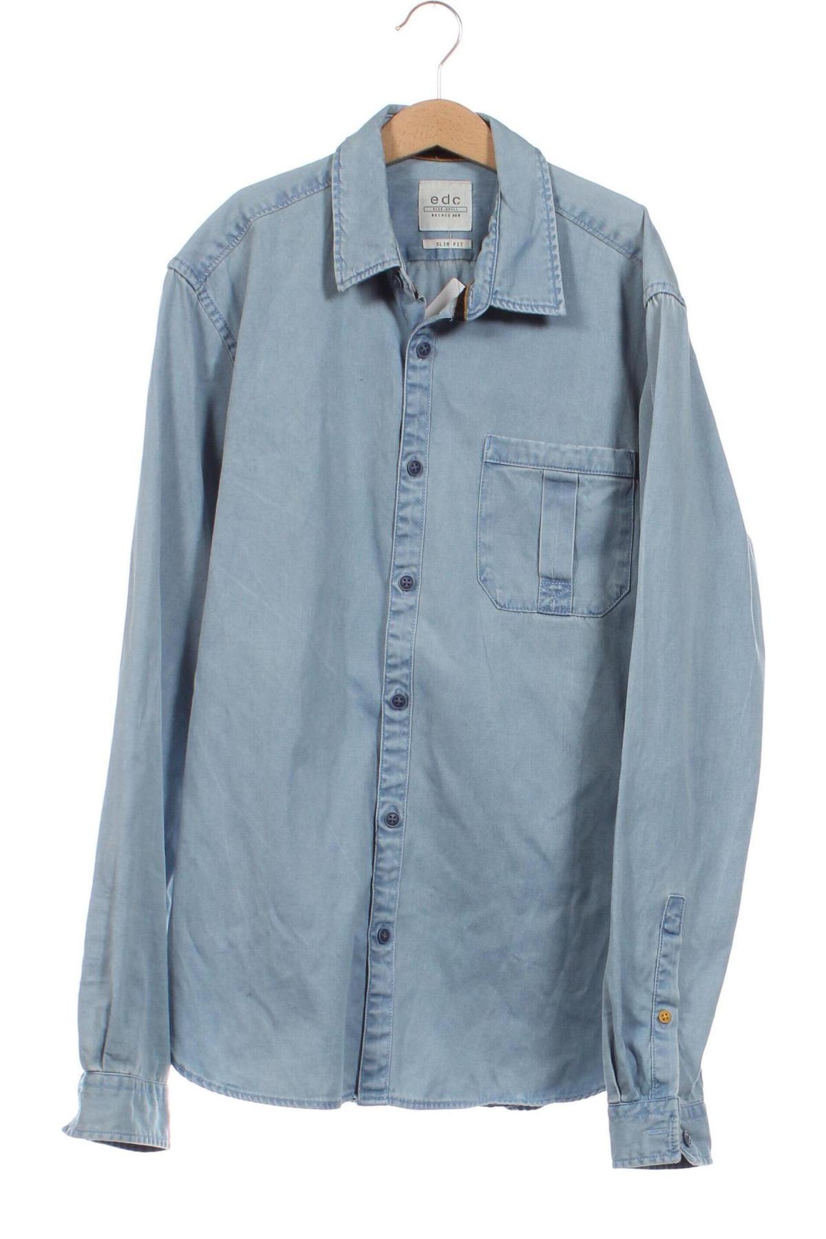 Pánská košile  Edc By Esprit, Velikost S, Barva Modrá, Cena  88,00 Kč