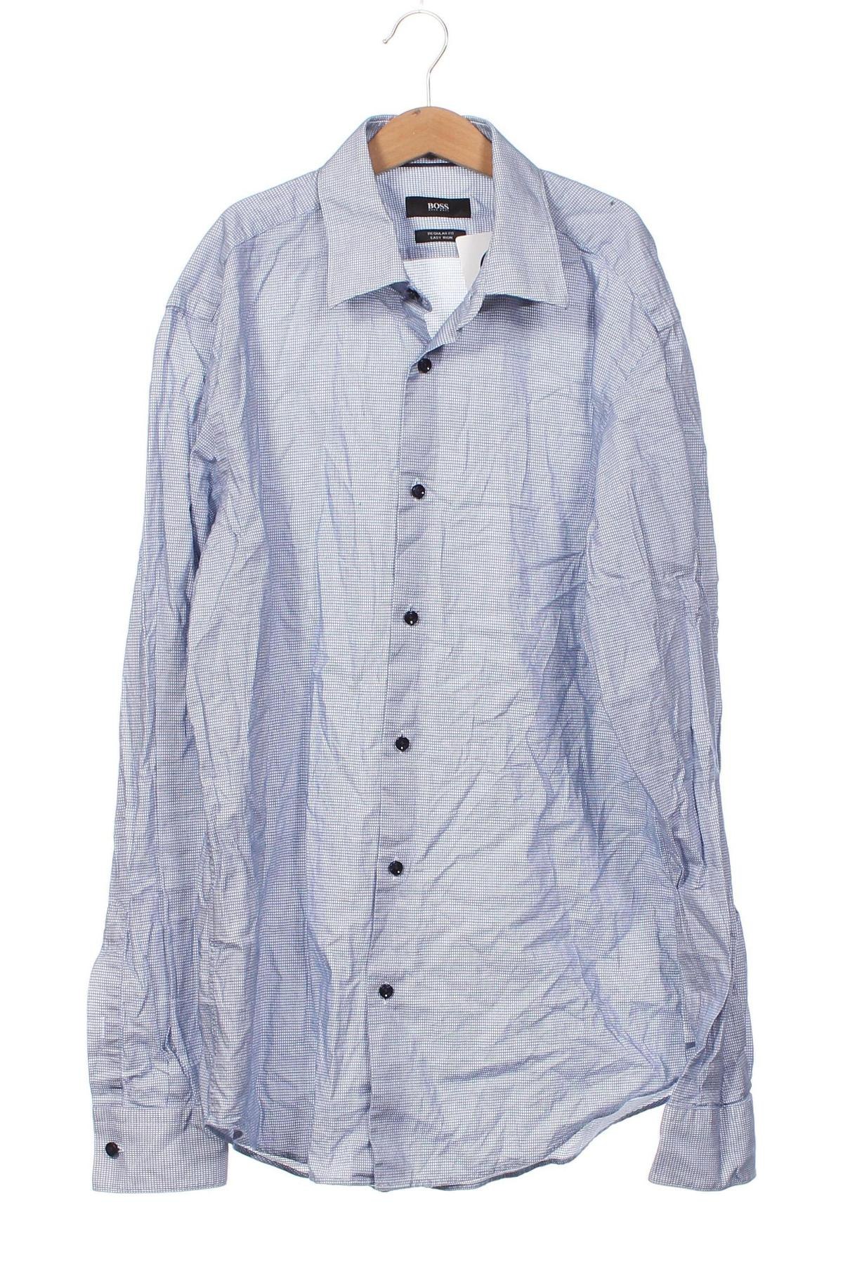 Ανδρικό πουκάμισο Hugo Boss, Μέγεθος M, Χρώμα Μπλέ, Τιμή 35,94 €