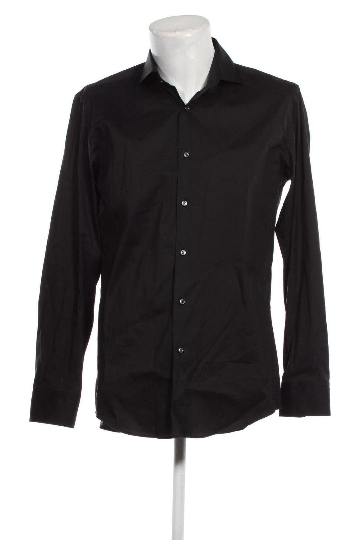 Pánská košile  Hugo Boss, Velikost L, Barva Černá, Cena  1 323,00 Kč