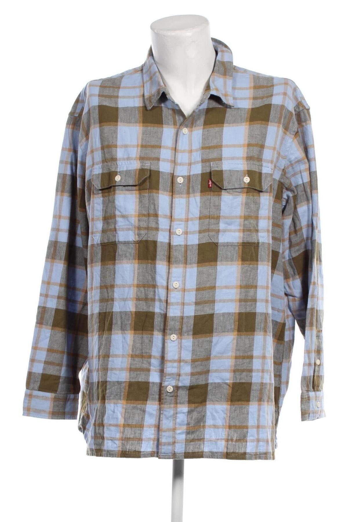 Ανδρικό πουκάμισο Levi's, Μέγεθος XXL, Χρώμα Πολύχρωμο, Τιμή 33,77 €